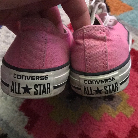 PINK CONVERSE SNEAKERS - Picture 5 of 5
